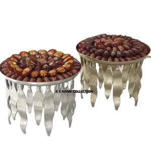 Chapado en plata Metal diseño elegante Uso de chocolate y evento de boda Decorativo Clásico Elegante Nuevo cuenco de chocolate - Product Image 1