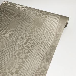 Flow Stripes Fireproof Smoke-Proof PVC Vinyl <b>Wallpaper</b> for Hotel & Household Use Graphic Design Application - Product Image 3