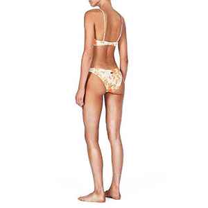 Sophisticated Ruched Bikini Set Figure Flattering <b>Swimsuit</b> Women High Waist Bathing Suit For Elegant Summer Look - Product Image 3