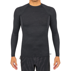 Custom <b>men</b> rash guard OEM <b>compression</b> fit polyester lightweight quick dry breathable fabric for swimming surfing and athletic - Product Image 2