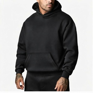 Sudaderas Personalizadas con Logotipo Bordado, Sudaderas de Algodón de 330 Gramos para Hombre, Sudaderas de Alta Calidad y Peso Pesado en Color Menta para Impresión - Product Image 2