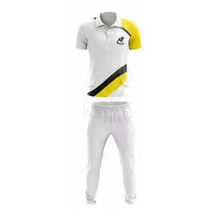 Uniforme de Cricket Profesional Personalizado de Alta Calidad y Peso Ligero con Mangas Cortas para 2026 - Product Image 1