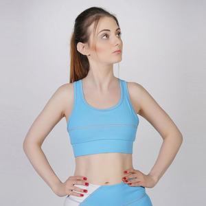 Custom Fitness Yoga Set Manufacturer Polyester Spandex Seamless High Waist Leggings Custom Logo Sports Bra <b>Low</b> MOQ Supplier - Product Image 5