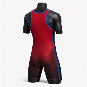 Vente en gros OEM ODM Maillots de lutte professionnels par sublimation pour hommes - Product Image 3