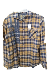 Camisa de franela orientada a la exportación de marca personalizada de manga larga informal más vendida para camisa de vestir transpirable para hombres Anti Pilling - Product Image 3