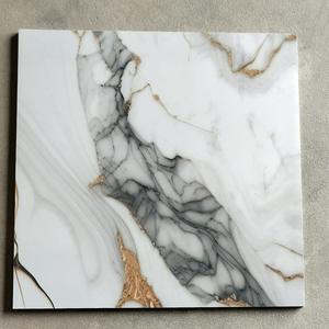 Royal Saloum Gold Porcelain Tile 60x60 Cm Polished Interior Wall Floor Tiles Polished Floor Tiles 600 MM x 600 MM - Product Image 5