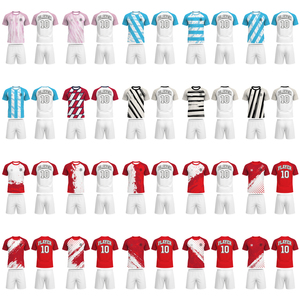 Maglia da Calcio Personalizzata ODM, Traspirante, Stile Streetwear, Kit Futsal Confortevole per Appassionati di Calcio - Product Image 6