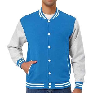 Blousons universitaires pour garçons, personnalisés, en coton, avec broderie lourde et unie, par sublimation, rouge, en gros, pour enfants, 2026 - Product Image 3