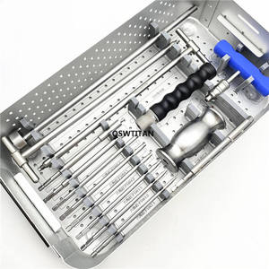 Kit de Instrumentos de Acero Inoxidable para Extracción de Tornillos Rotos, Extractor de Tornillos, Set Quirúrgico Ortopédico Veterinario de Dentavex - Product Image 3