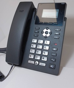 Teléfono VoIP MAXCOMM M12 de bajo costo con LAN cableada para negocios - Product Image 2