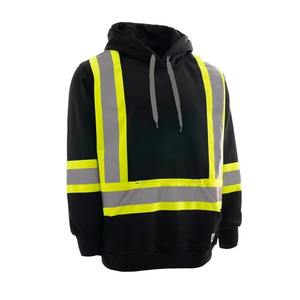 Sudadera con Capucha de Seguridad Reflectante, de Algodón y Felpa, para Hombre, con Patrón de Camuflaje Bordado, Corte Holgado, Superventas - Product Image 3