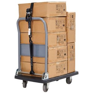 Correas de Amarre con Trinquete Premium, Paquete de 4, con Asas Acolchadas, Resistencia Máxima a la Rotura de 5208 lb, 1.6'' x 8'', Correas de Sujeción con Trinquete - Product Image 6