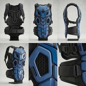 Professional Motocross Chest Protector Body Armor | Breathable Off-<b>Road</b> Dirt Bike Riding Guard | CE Approved MTB <b>Back</b> Protective - Product Image 3