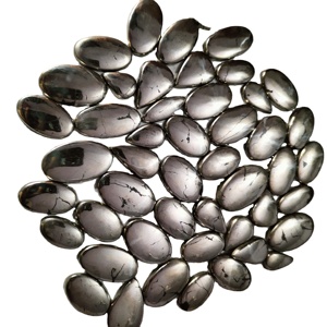 ที่มีคุณภาพสูงได้รับการรับรอง IGI หินควอตซ์หลวมคริสตัลพลอยธรรมชาติสีทองไพไรต์ขัดเรียบเนียนเอฟเฟกต์แสงสำหรับเครื่องประดับ - Product Image 3