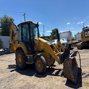 Expédition rapide - Chargeuse sur pneus CAT 420 XE - 11 tonnes - 102 CV - Diesel turbo - Profondeur de creusement de 4,28 m |   Machine de construction 4x4 - Product Image 4