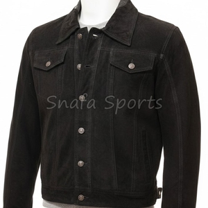 Nuevo Abrigo de Cuero Personalizado para Hombre 2026, Chaqueta de Cuero de Invierno de Alta Calidad a Precio de Mayoreo con Personalización a su Gusto - Product Image 3