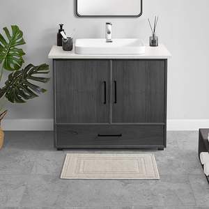 แผ่นรองพื้นกันลื่นสำหรับห้องอาบน้ำ ราคาขายส่ง ปรับแต่งได้ กันน้ำ แห้งเร็ว สีพื้น ไมโครไฟเบอร์ สำหรับห้องน้ำ - Product Image 5