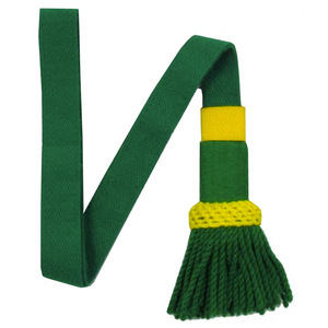 Nodi Decorativi Personalizzati Stile Britannico, Nastri Dorati con Strass, Nappe per Vesti Sacre, Decorazioni per Chiesa, Oro Metallizzato - Product Image 1