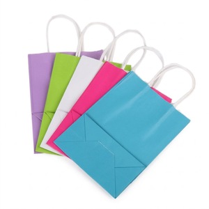 Meilleures ventes au Vietnam, sacs en papier kraft personnalisés, imperméables, écologiques, recyclables, sacs en papier cosmétiques avec impression offset - Product Image 3