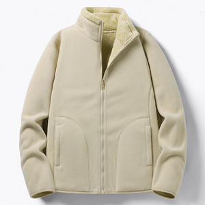 Veste polaire personnalisée pour femme, double face, chaude et douce, style décontracté et sportif, vente en gros - Product Image 5