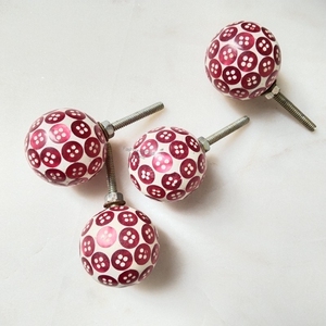 Perilla redonda de madera perla y resina para armario, tiradores de cajón de armario, herrajes, tiradores y perillas para muebles de cocina - Product Image 4