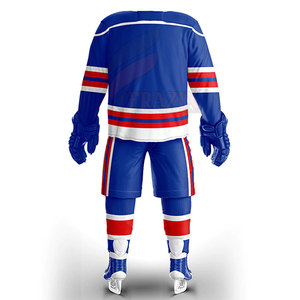 Ensemble d'uniformes de hockey sur glace professionnels avec maillot et pantalon légers et confortables pour les entraînements, les matchs et les compétitions - Product Image 5