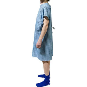 Batas de Paciente para Mujer de Primera Calidad, Colores y Tallas Personalizables, Tela de Lana, Servicio OEM para Hospitales, Clínicas y Atención Médica Domiciliaria - Product Image 4