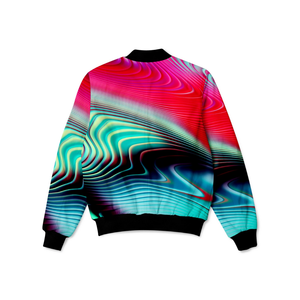 Chaqueta Bomber de Camuflaje Sublimada Personalizada de Fábrica, con Cierre Completo, 100% Poliéster, con Capucha, para Entrenamiento Deportivo y Ropa Atlética - Product Image 5