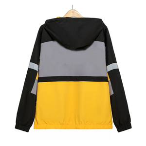 เสื้อแจ็คเก็ตกันลมสำหรับออกกำลังกาย ลดราคาพิเศษ สำหรับผู้ชาย สไตล์ฮิปฮอป สตรีทแฟชั่น ชุดกีฬา แขนและเอวยางยืด - Product Image 2