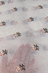 Tela de bordado malté, tela de encaje con lentejuelas, tela de malla al por mayor para abayas, caftanes, prendas de vestir, compras al por mayor, exportación. - Product Image 6