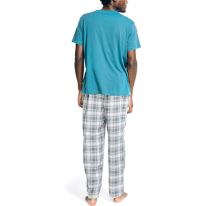 Premium Quality Men's Casual Flannel Plaid Polyester/Nylon Trousers Custom OEM Design Windproof Breathable <b>Winter</b> Autumn - Product Image 2