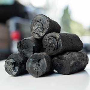 Vente flash - Prix le plus bas - Charbon de bois noir pour barbecues / Charbon de bois Khaya / Charbon de bois pour chicha - Longue durée de combustion - Product Image 3