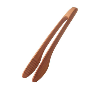 Pinces à salade en bois de qualité supérieure, fournisseur en gros, outils de bar, gadgets, artisanat, pinces en bois - Product Image 1