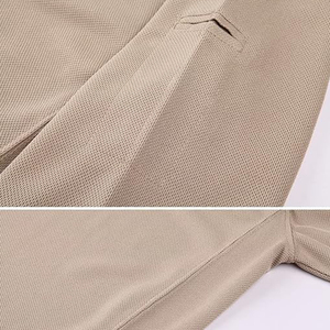 Camiseta Polo de Color Sólido para Hombre, Manga Corta, Tela Transpirable, Ropa de Trabajo Informal, Camiseta de Golf, Venta al Por Mayor OEM - Product Image 3