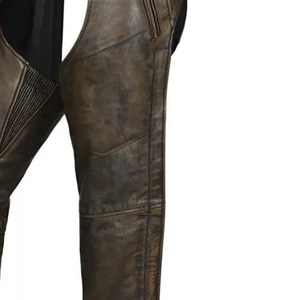 Best Sale Customized Logo Color Comfortable Cotton Full <b>Chaps</b> Sale Breathable High Quality Genuine Leather <b>Riding</b> <b>Chaps</b> - Product Image 4