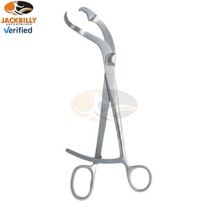 Pinces à os orthopédiques chirurgicales grandes en acier inoxydable de haute qualité, conformes aux normes allemandes, pour usage professionnel - Product Image 4