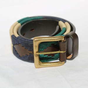 Cinturón Deportivo Personalizado de Cuero Genuino con Bordado Argentino para Montar a Caballo, Cinturón de Polo de Cuero para Hombre con Tallas Personalizadas - Product Image 6