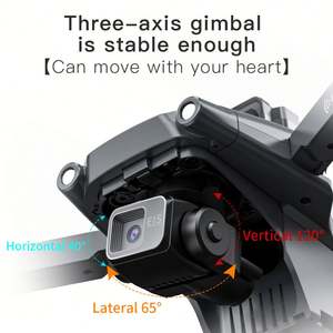 Drone pour débutants L600 Pro, caméra professionnelle 4K, double caméra 6 axes, photographie aérienne longue portée, drone avec suivi GPS - Product Image 3