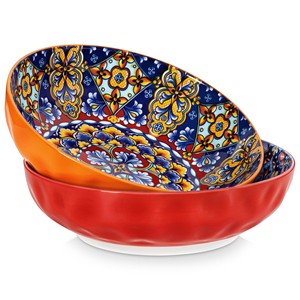 Bol de service rectangulaire de luxe en teck artisanal Aqdus Saleem, style moderne du milieu du siècle, avec accents en laiton incrusté pour table - Vente en gros - Product Image 3