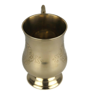 Verres à vin en aluminium poli miroir, design moderne, pour la vente en gros, utilisation en bar et restaurant, faits à la main, compatibles lave-vaisselle - Product Image 4