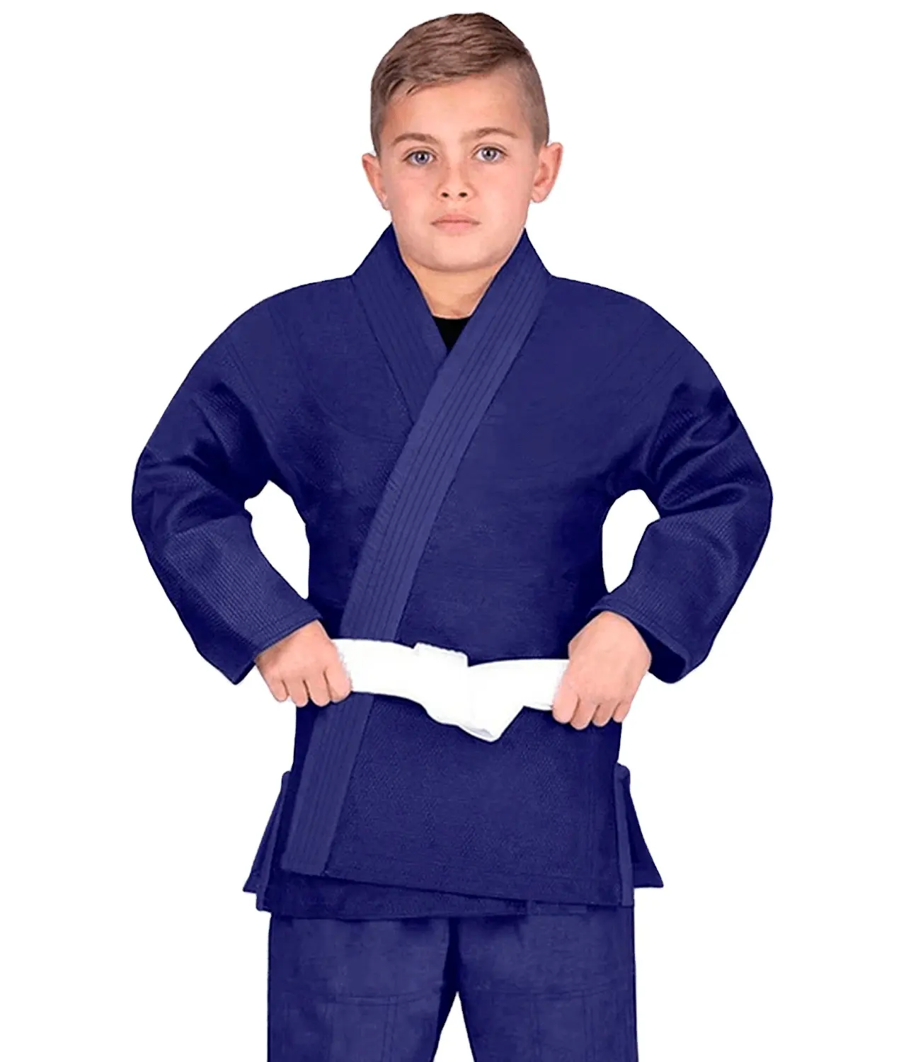 Martial Arts Aikido Judo Student Karate Suit Uniform Costume With Belt