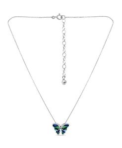 Collar de mariposa con incrustaciones de abulón | Macy's - Product Image 3