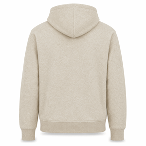 Sweat à capuche personnalisé vert forêt pour homme, épais, respirant, à séchage rapide, avec poches, épaules tombantes, 100 % coton molletonné - Product Image 2