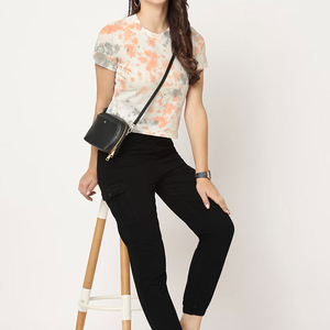 T-shirts courts en toile écologiques pour femmes, style tendance 2026, séchage rapide, vêtements de fitness pour femmes - Product Image 6