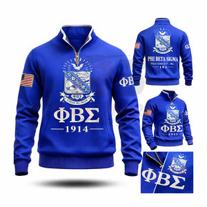 Pulls personnalisés haut de gamme brodés de lettres grecques pour les fraternités – Sweat-shirts et pulls à lettres grecques pour hommes et femmes - Product Image 4