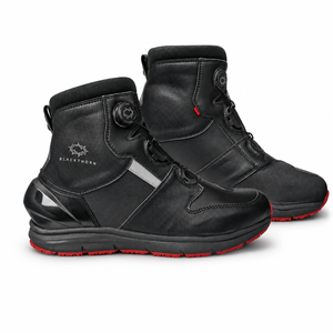 Botas de Motociclismo Unisex de Media Pantorrilla BLACKTHORN WORLD, Calidad Premium, Cuero, Impermeables, Transpirables y Resistentes al Viento, Venta al Por Mayor - Product Image 5