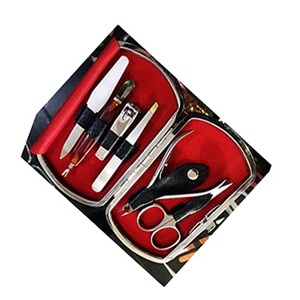 Kit de manucure en acier inoxydable sur mesure ASAP 5-en-1 : Coupe-ongles, Nettoyeur d'ongles, Pince à cuticules, Trousse à sourcils – Dernier style - Product Image 1