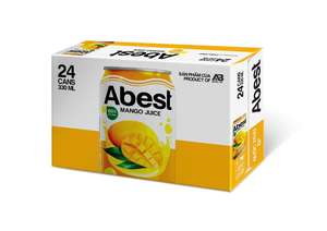 Fabricante de Vietnames, Abest, 330ml, refresco con sabor a mango Natural fresco, ingrediente único, azúcar, leche seca, estilo OEM ODM - Product Image 2