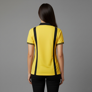 Polo de mujer de alta calidad para verano, 100% algodón, de secado rápido, anti-pilling, manga corta, cómodo. - Product Image 2