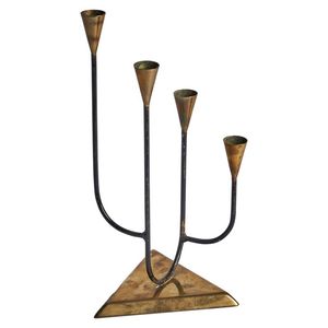 Trending Marble Brass Candle <b>Holder</b> Set Modern Luxury Decorative Home Accent Trending Black Metal <b>Tealight</b> Candle <b>Holder</b> Modern - Product Image 3
